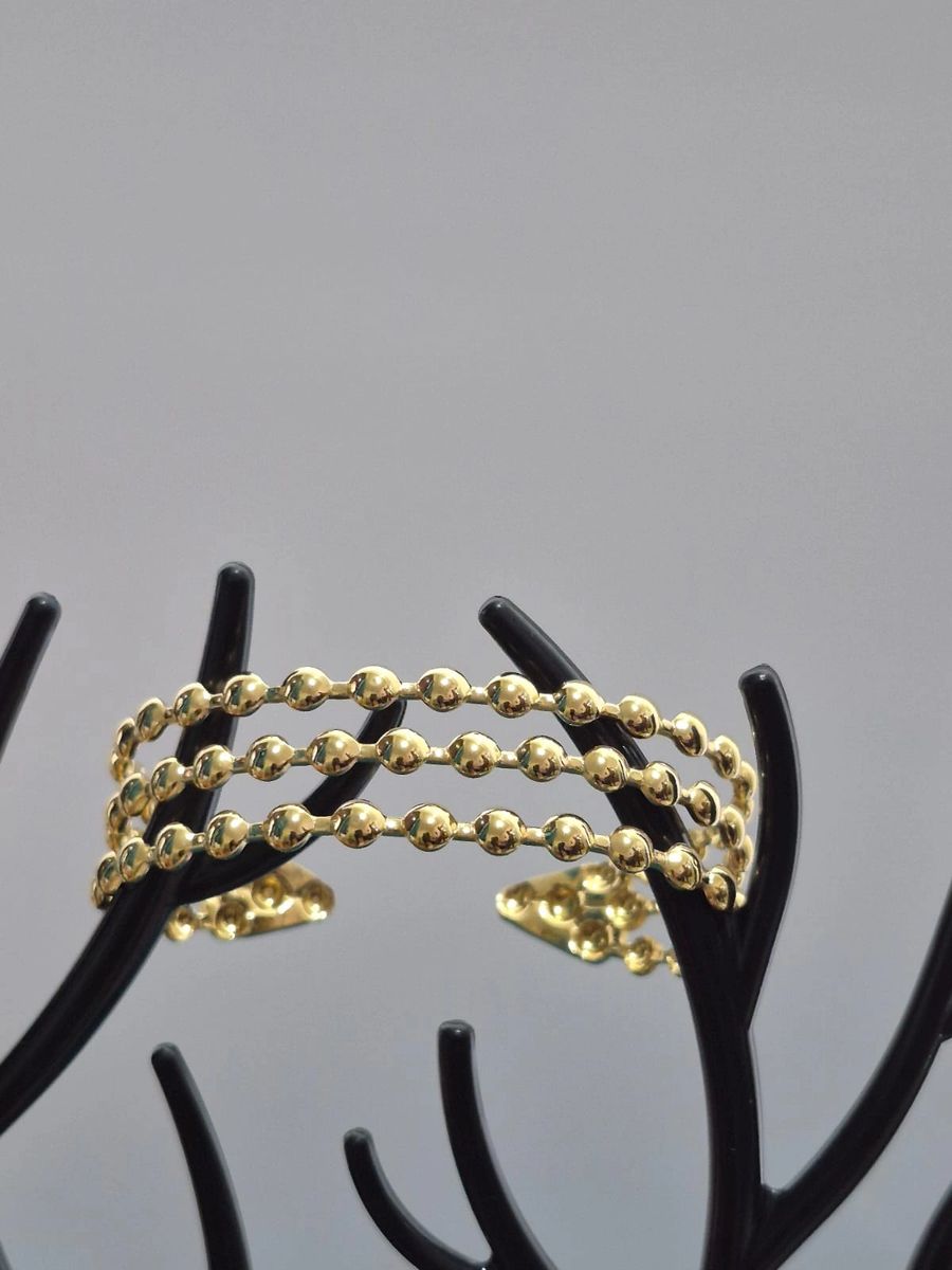 Berkley Stretchy Anti-Tarnish Gold Filled Stackable Bracelet main image 1